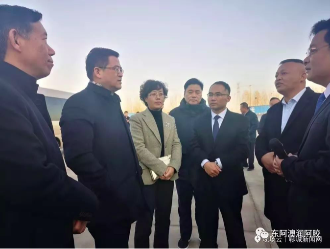 山東省市級重點項目觀摩--聊城澳潤阿膠三期現場觀摩